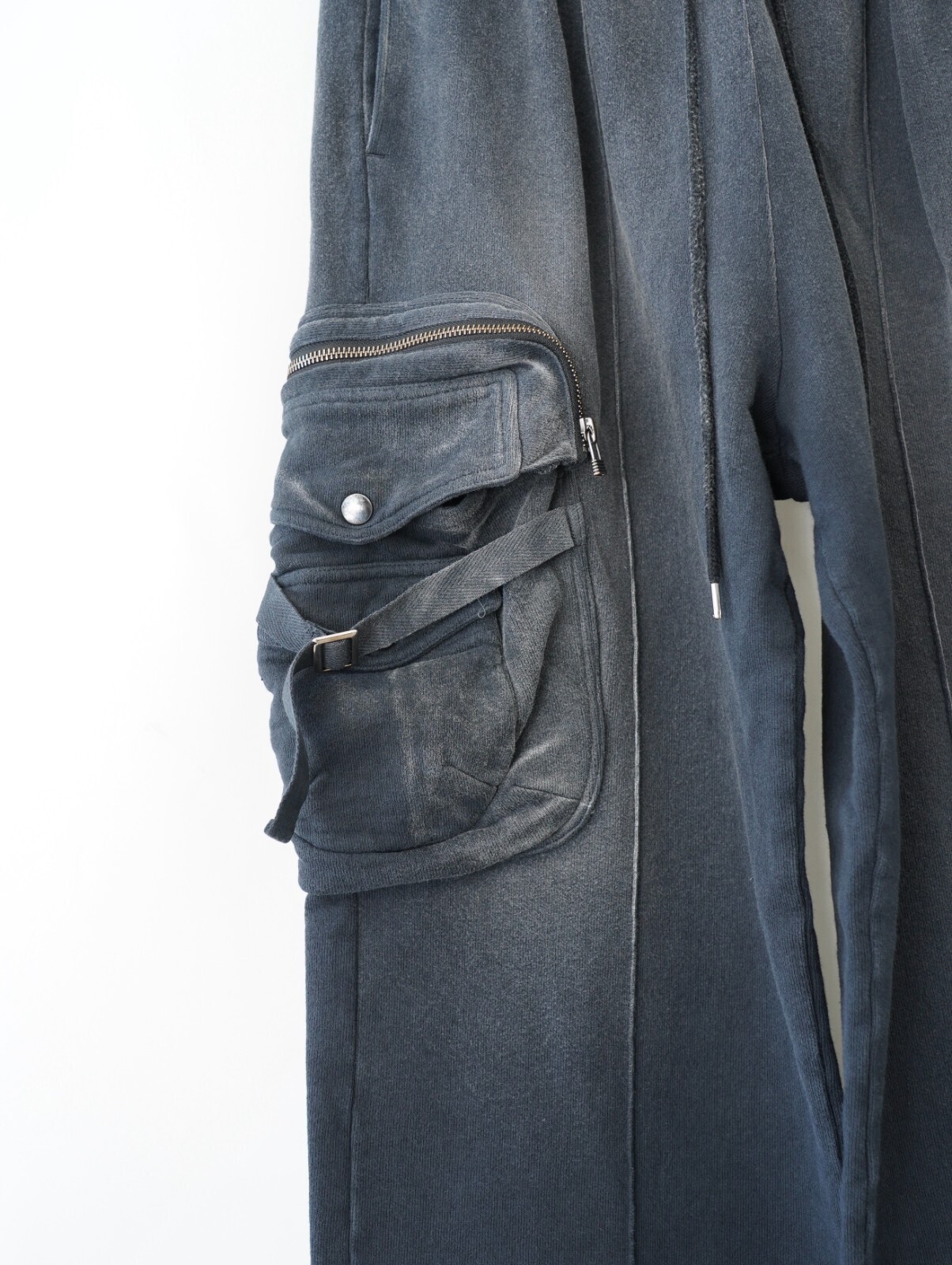 DAIRIKU 남성 PKT Vintage Dyed Sweater Pants 이미지9