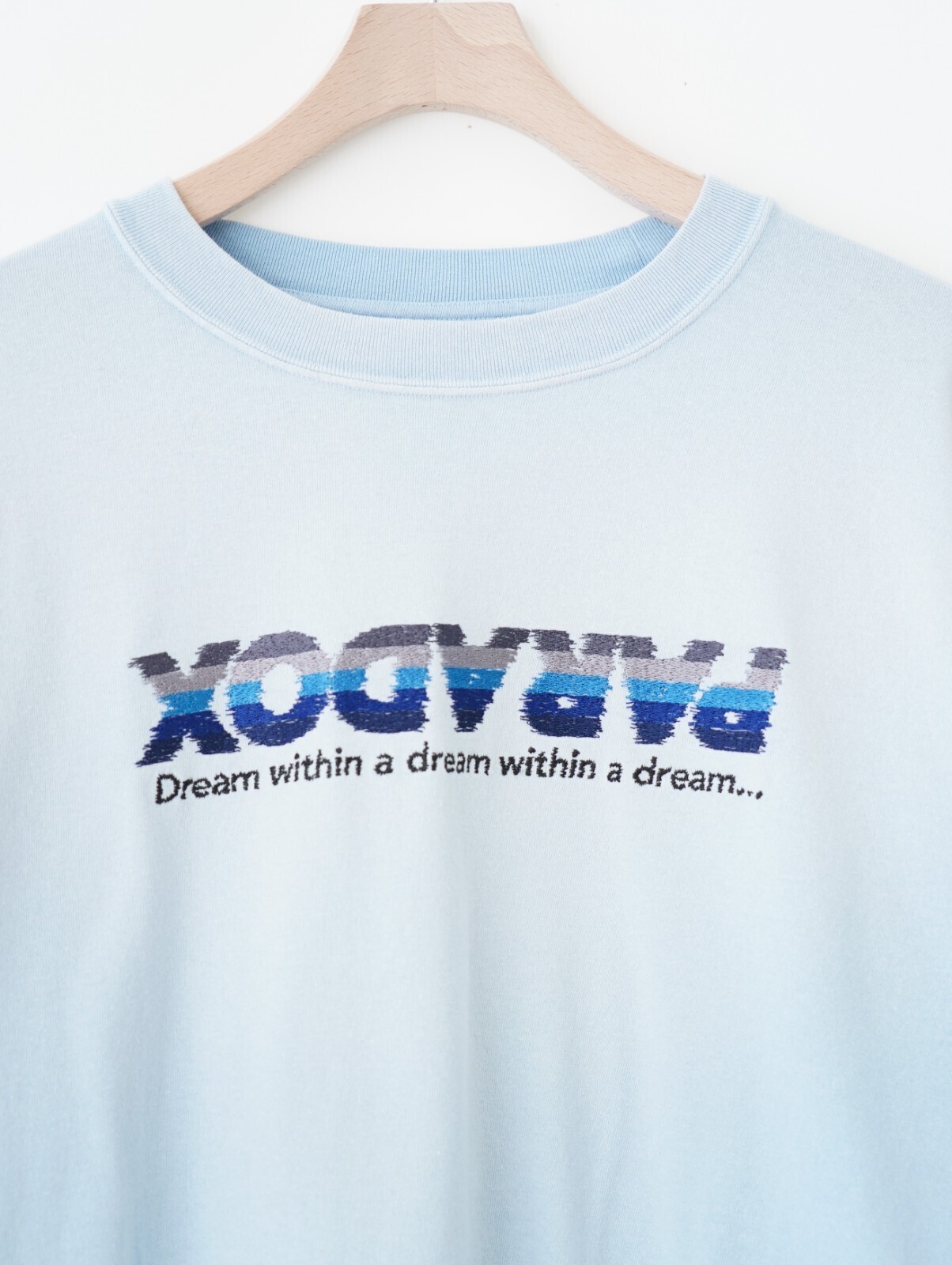 DAIRIKU 남성 "PARADOX"Emboidery Swithing Tee  이미지7