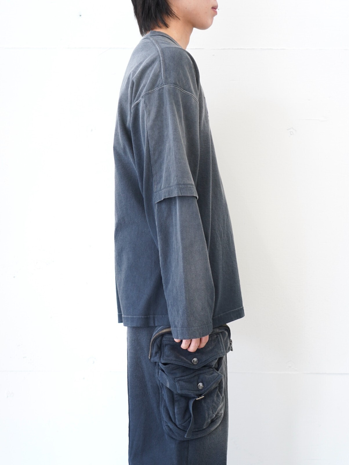 DAIRIKU 남성 "PARADOX"Emboidery Swithing Tee  이미지14