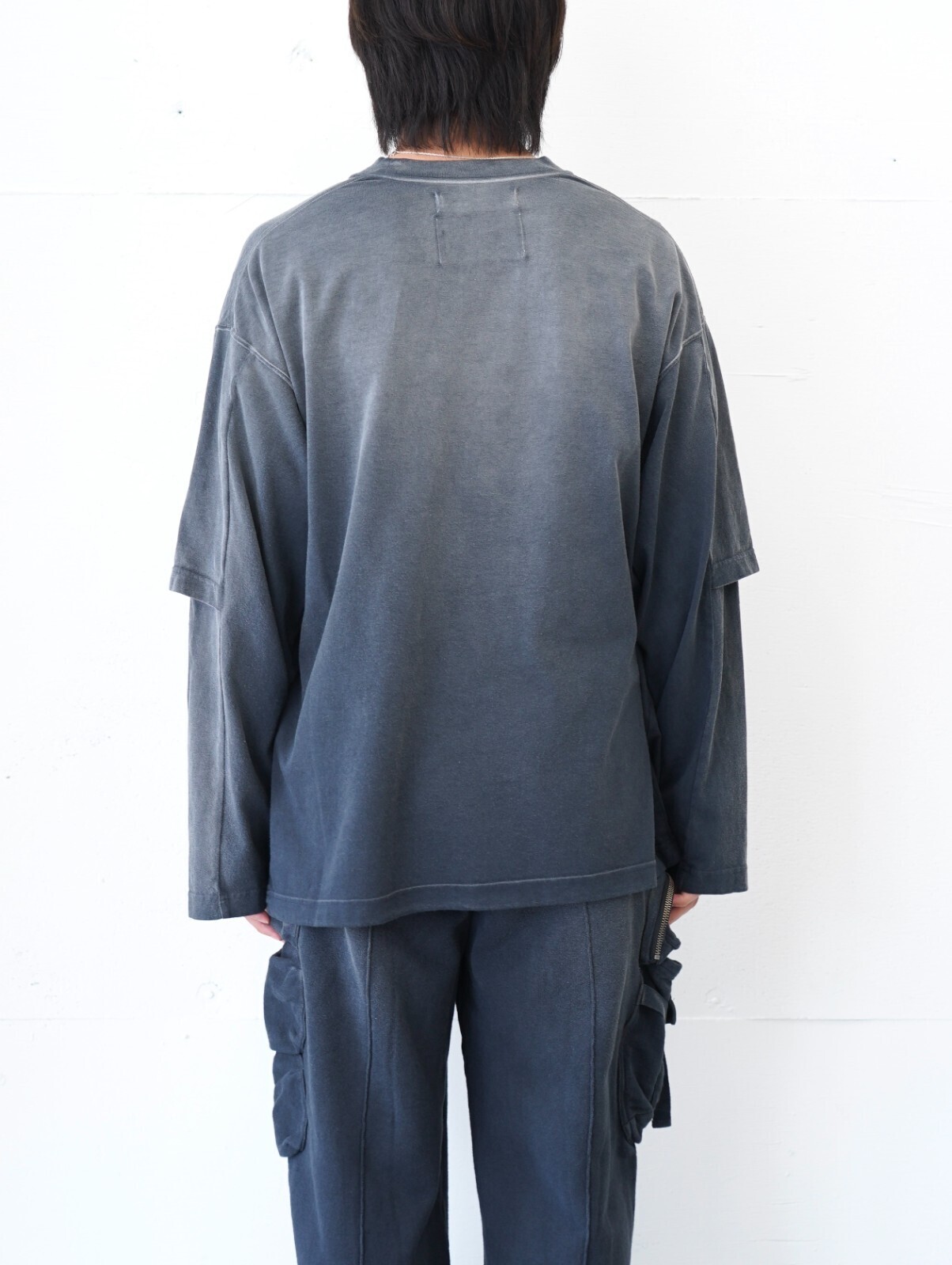 DAIRIKU 남성 "PARADOX"Emboidery Swithing Tee  이미지15