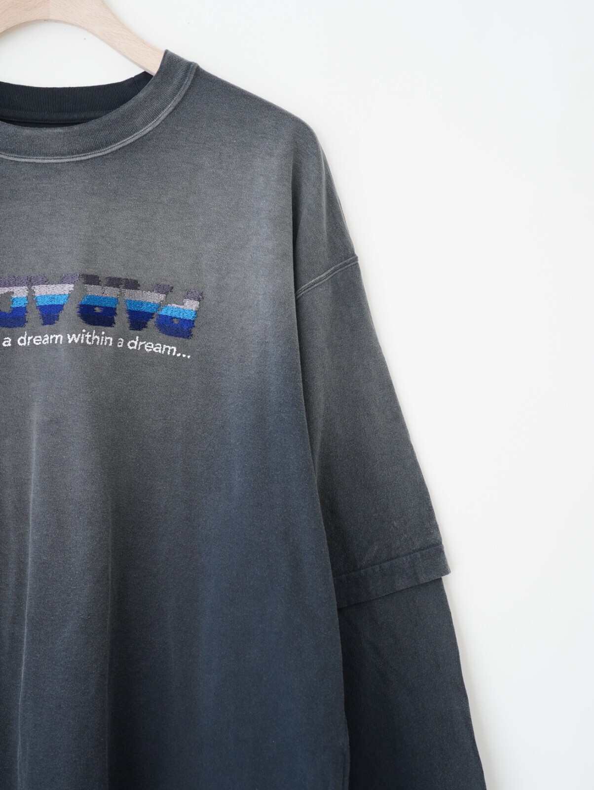 DAIRIKU 남성 "PARADOX"Emboidery Swithing Tee  이미지18