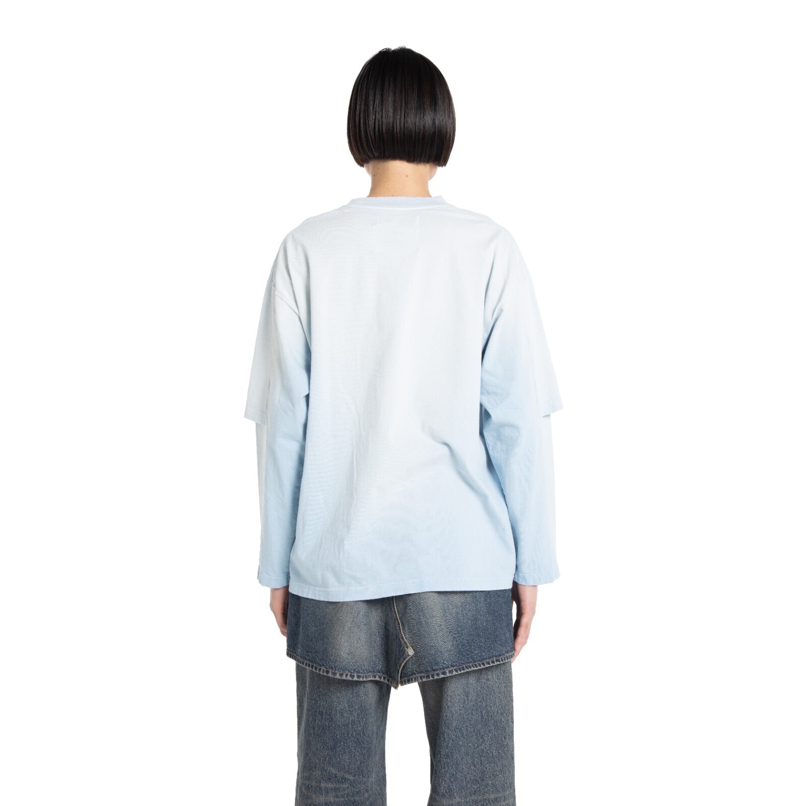 DAIRIKU 남성 "PARADOX"Emboidery Swithing Tee  이미지12