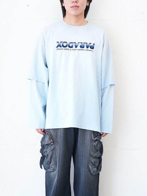 "PARADOX"Emboidery Swithing Tee ｜DAIRIKU 男士