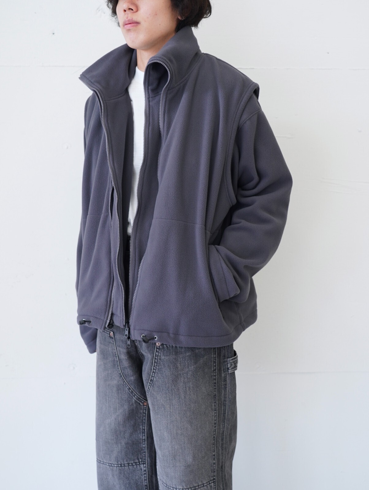 DAIRIKU 남성 Docking Fleece Jacket 이미지19