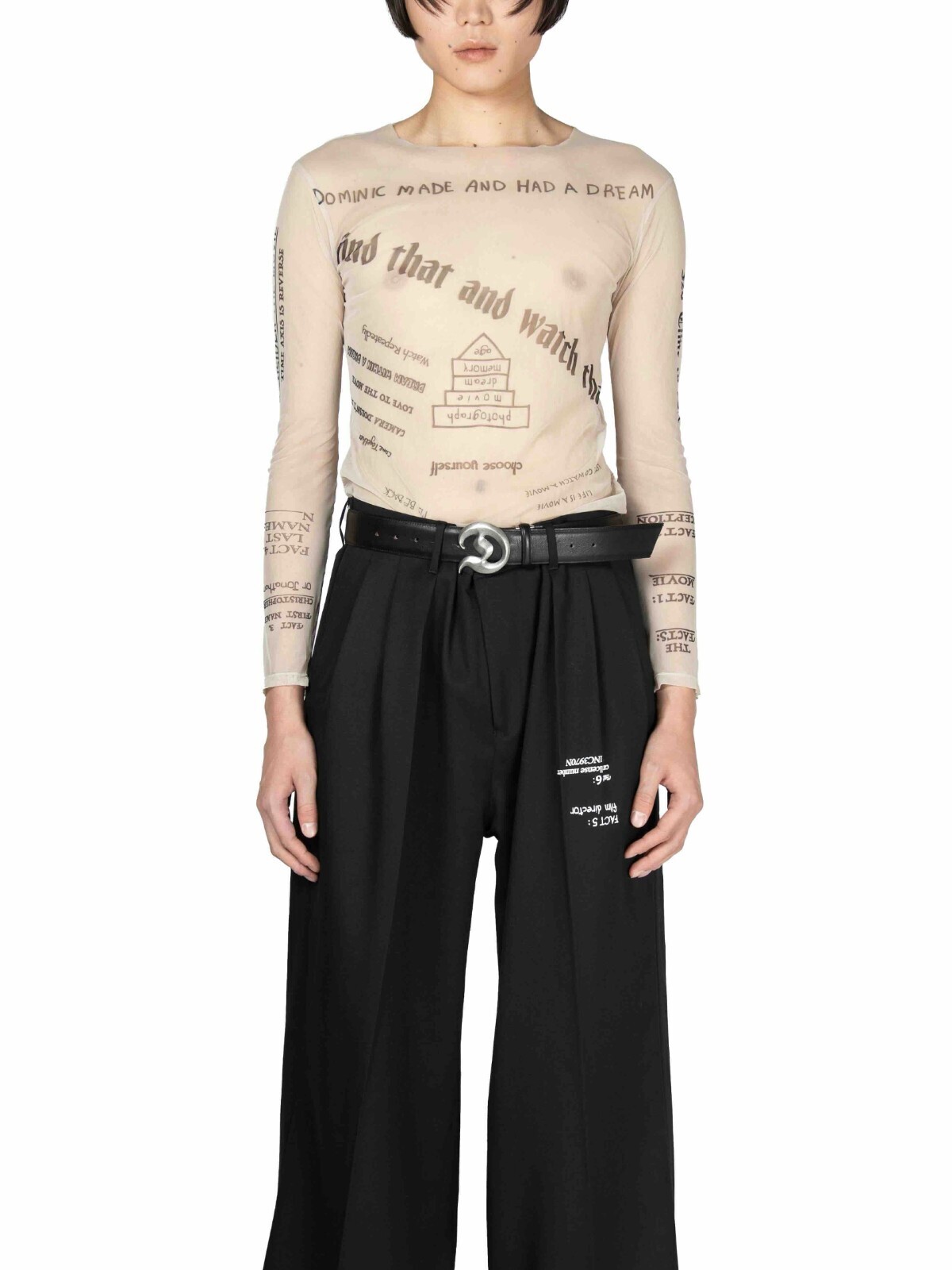 ダイリク メンズ "TATTOO" セカンドスキンTシャツ 画像9