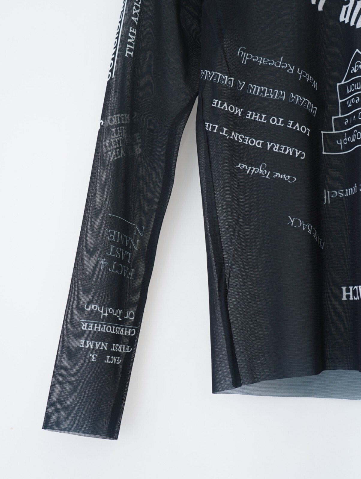 ダイリク メンズ "TATTOO" セカンドスキンTシャツ 画像7