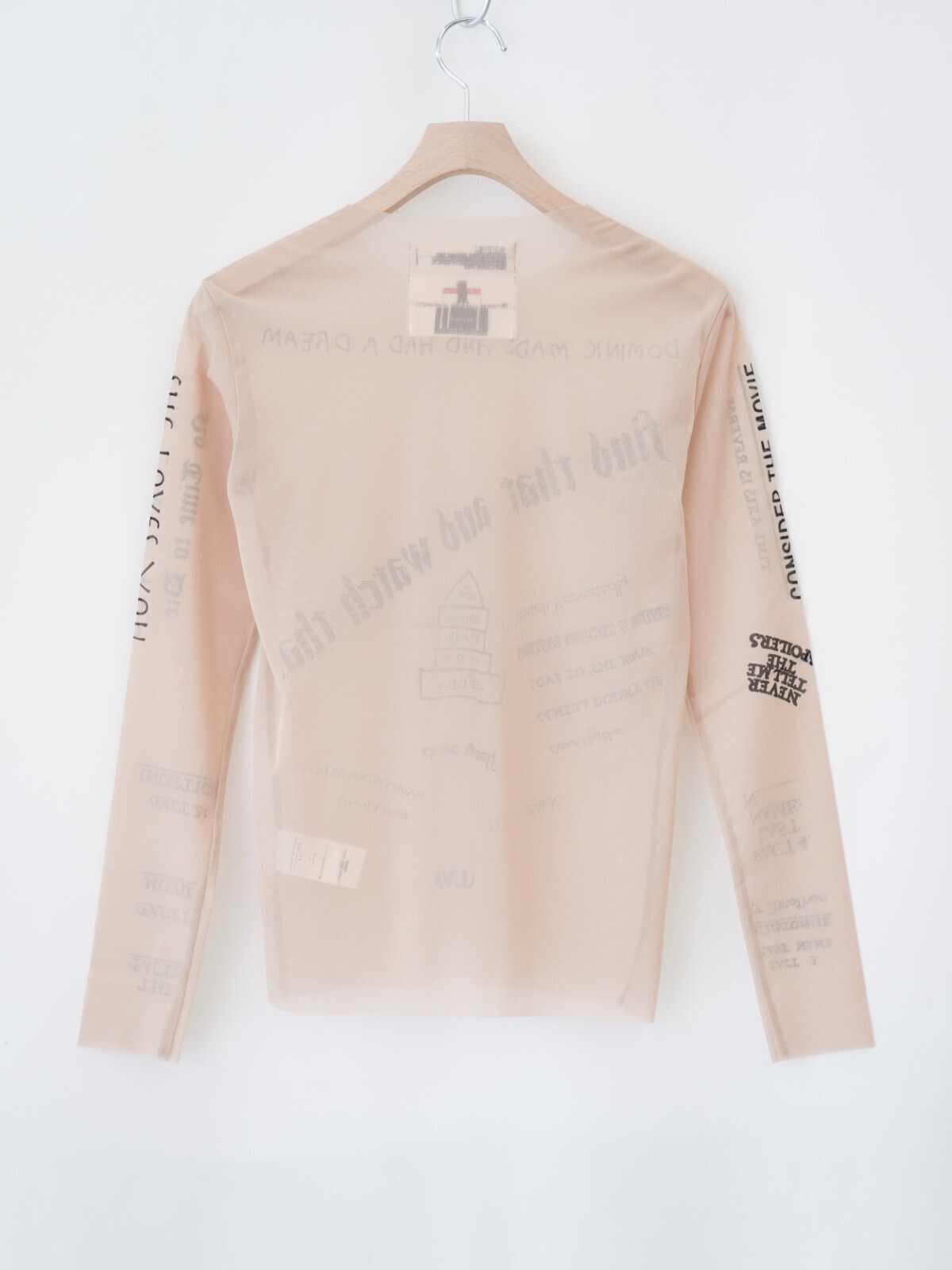 【モード】Ttusnami SS22 ダイダイセカンドスキン TATTOO