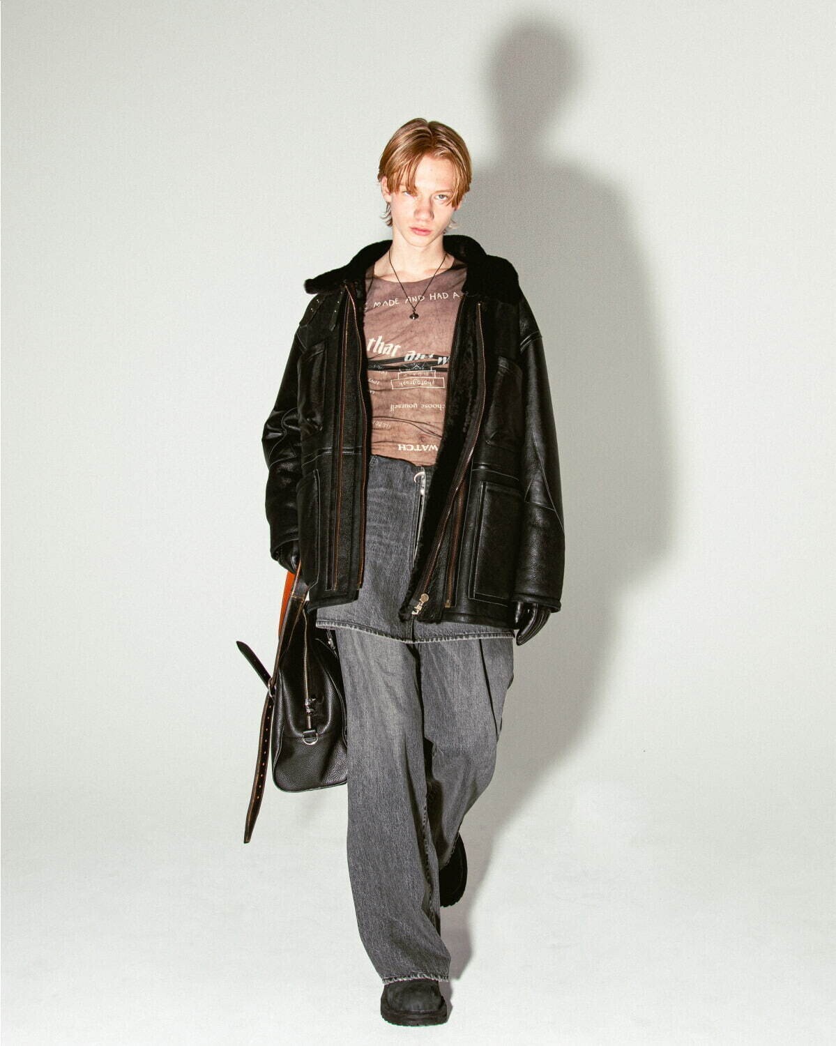 ダイリク メンズ "TATTOO" セカンドスキンTシャツ 画像3