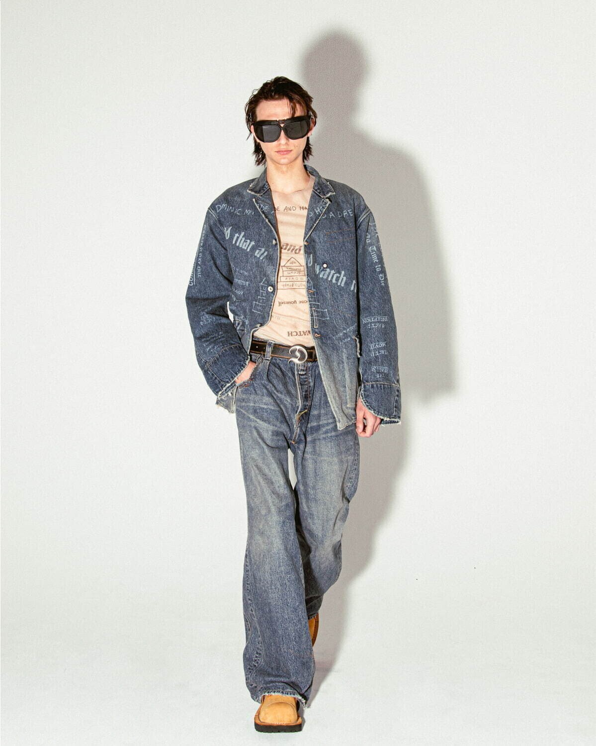 ダイリク メンズ "TATTOO" セカンドスキンTシャツ 画像13