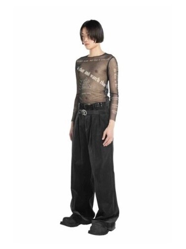 ダイリク メンズ "TATTOO" セカンドスキンTシャツ 画像2