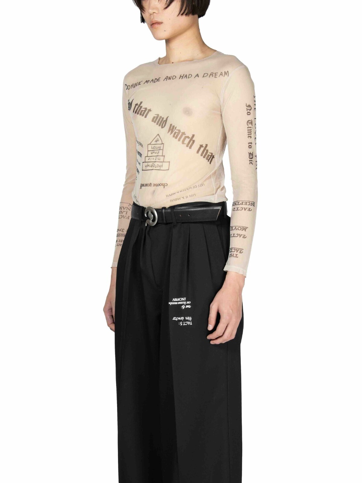 ダイリク メンズ "TATTOO" セカンドスキンTシャツ 画像10