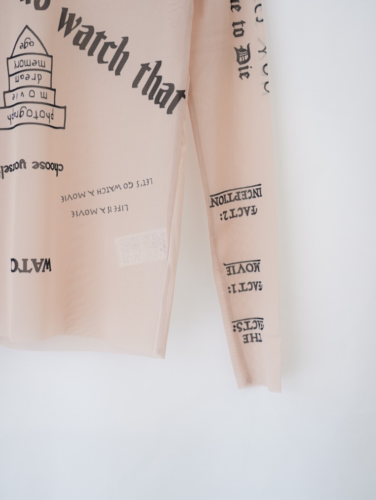 ダイリク メンズ "TATTOO" セカンドスキンTシャツ 画像19