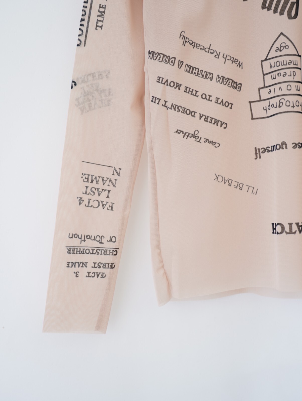 ダイリク メンズ "TATTOO" セカンドスキンTシャツ 画像18