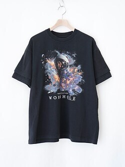 DAIRIKU MENS Movie"WORMHOLE" Switching Tee IMAGE4