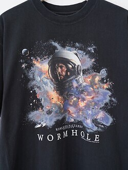 DAIRIKU MENS Movie"WORMHOLE" Switching Tee IMAGE7
