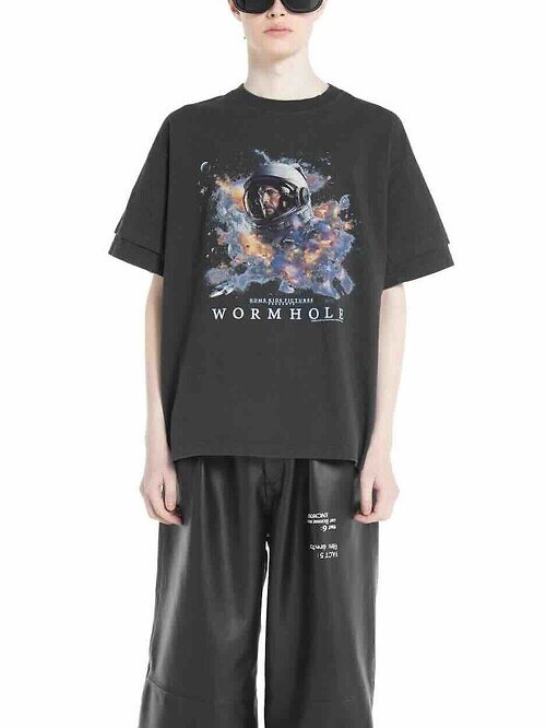 Movie"WORMHOLE" Swtching Tee｜DAIRIKU MENS