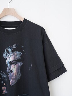 DAIRIKU MENS Movie"Dream within a dream" Switching Tee IMAGE6