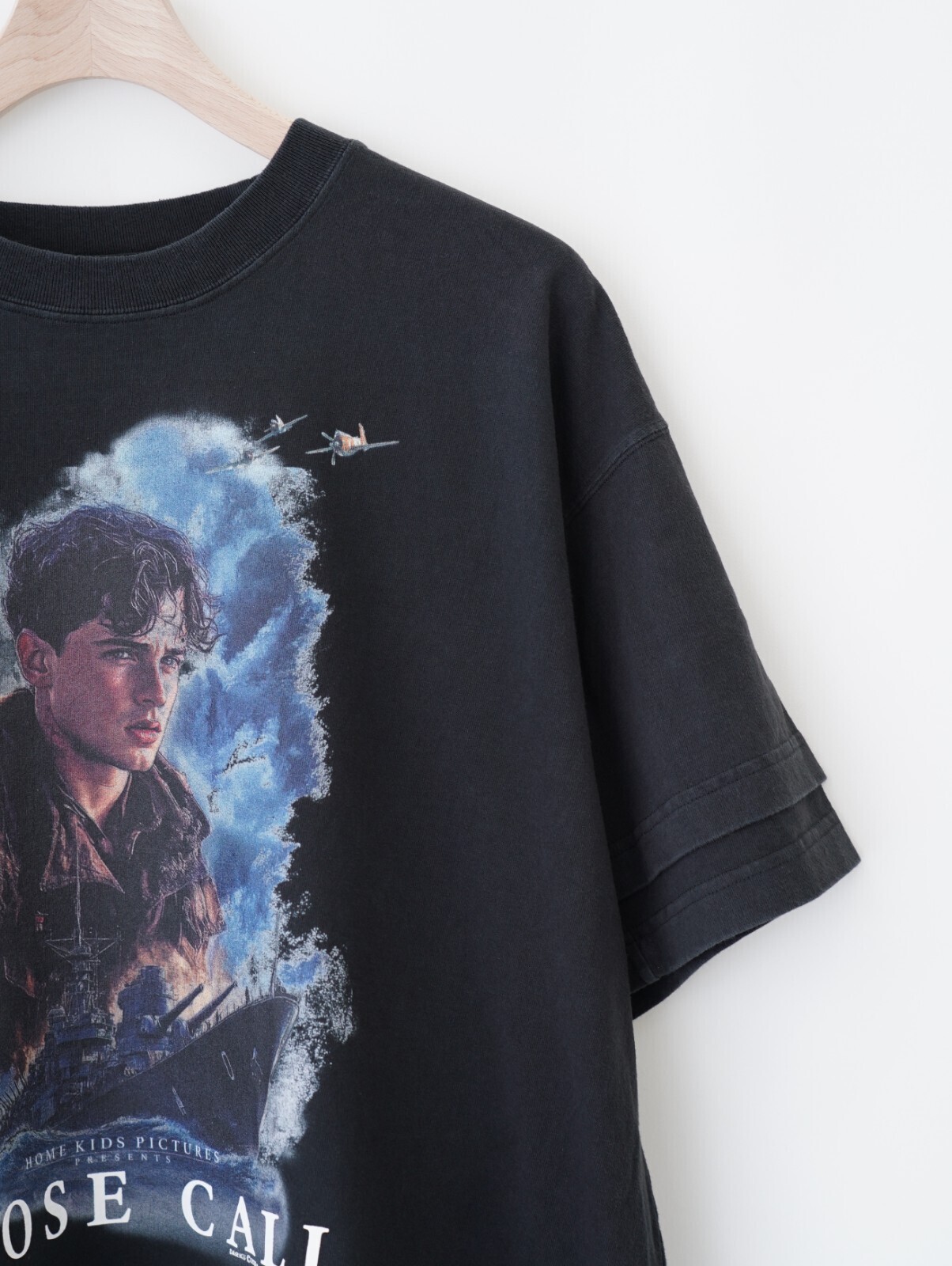 ダイリク メンズ Movie"CLOSE CALL" スイッチングTシャツ 画像11