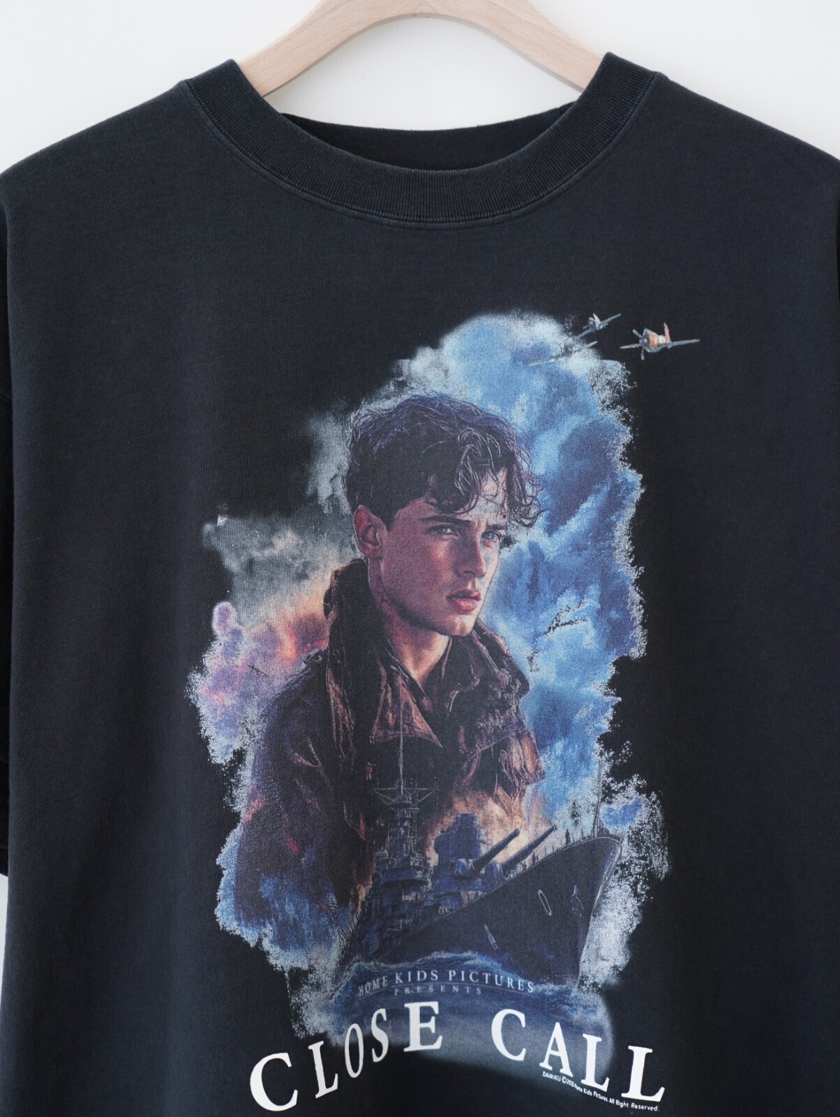 ダイリク メンズ Movie"CLOSE CALL" スイッチングTシャツ 画像8
