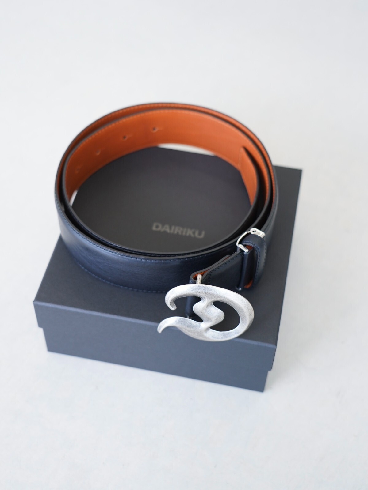 DAIRIKU MENS "D"Buckle Belt IMAGE2