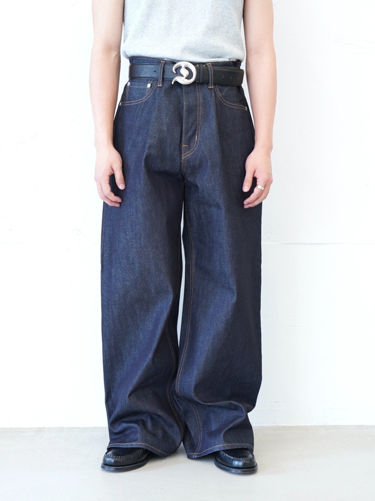 DAIRIKU MENS "D"Buckle Belt IMAGE10