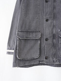 YOKE 男士 Vintaged Denim Coverall Half Coat 图片10