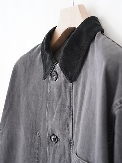 YOKE 男士 Vintaged Denim Coverall Half Coat 图片9
