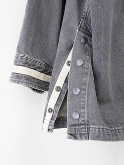 YOKE 男士 Vintaged Denim Coverall Half Coat 图片13
