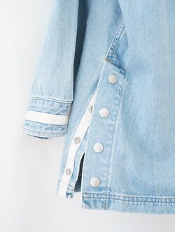 YOKE 男士 Vintaged Denim Coverall Half Coat 图片26