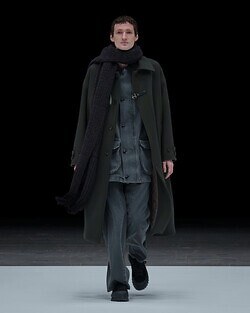 YOKE 男士 Vintaged Denim Coverall Half Coat 图片6