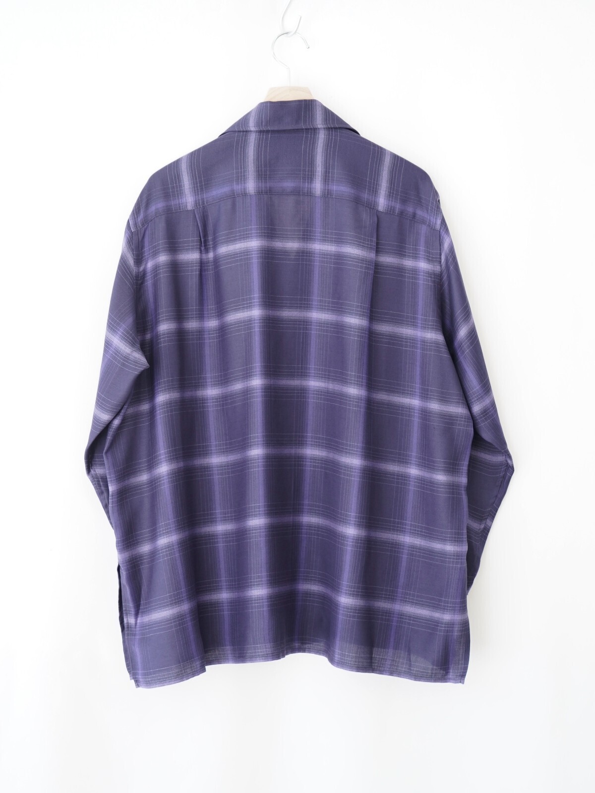 YOKE WOMENS & MENS Ombre Plaid Wpocket Shirt IMAGE21