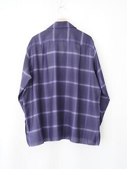 YOKE 女士 & 男士 Ombre Plaid Wpocket Shirt 图片27