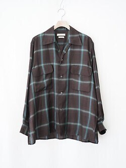 YOKE 女士 & 男士 Ombre Plaid Wpocket Shirt 图片5