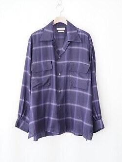 YOKE 女士 & 男士 Ombre Plaid Wpocket Shirt 图片23
