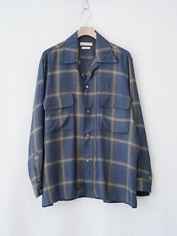 YOKE 女士 & 男士 Ombre Plaid Wpocket Shirt 图片14