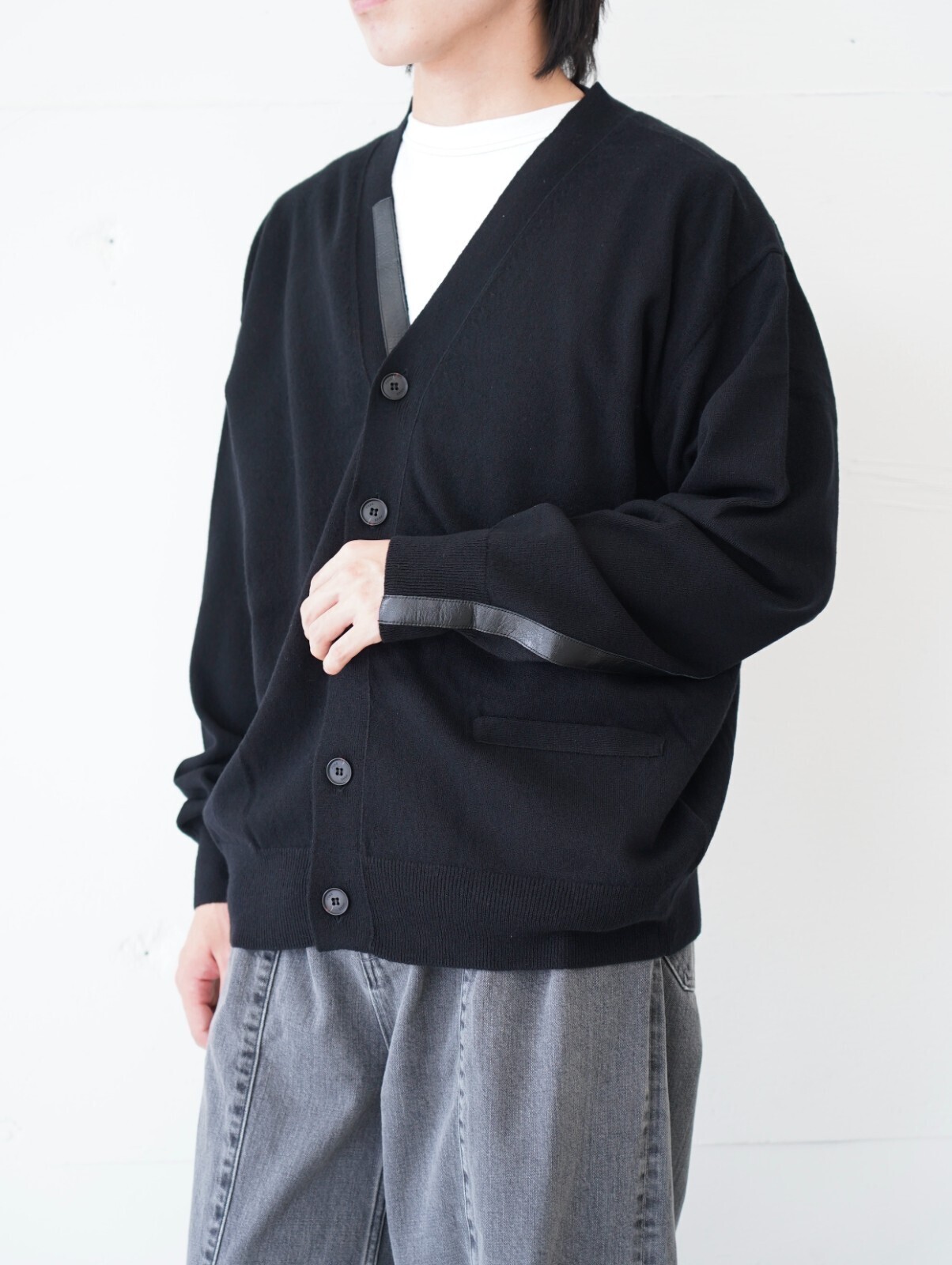 YOKE 남성 Fine Gauge Cardigan 이미지4