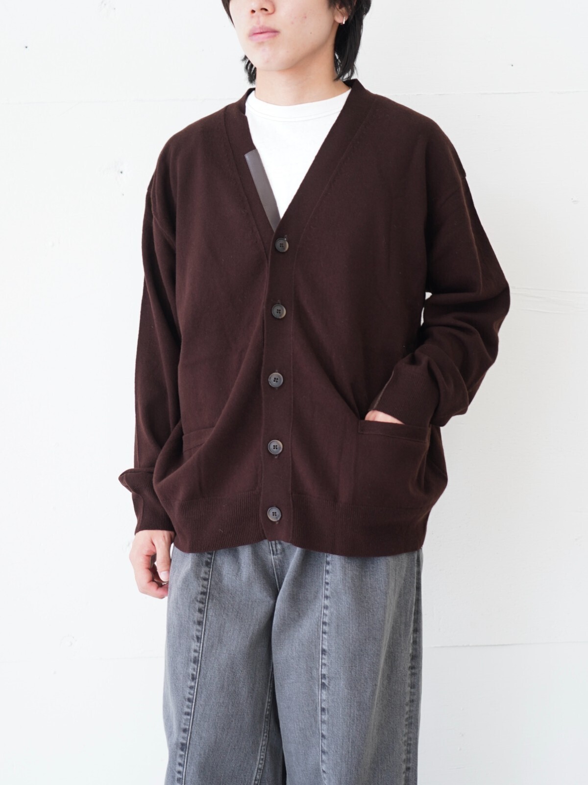 YOKE 남성 Fine Gauge Cardigan 이미지14