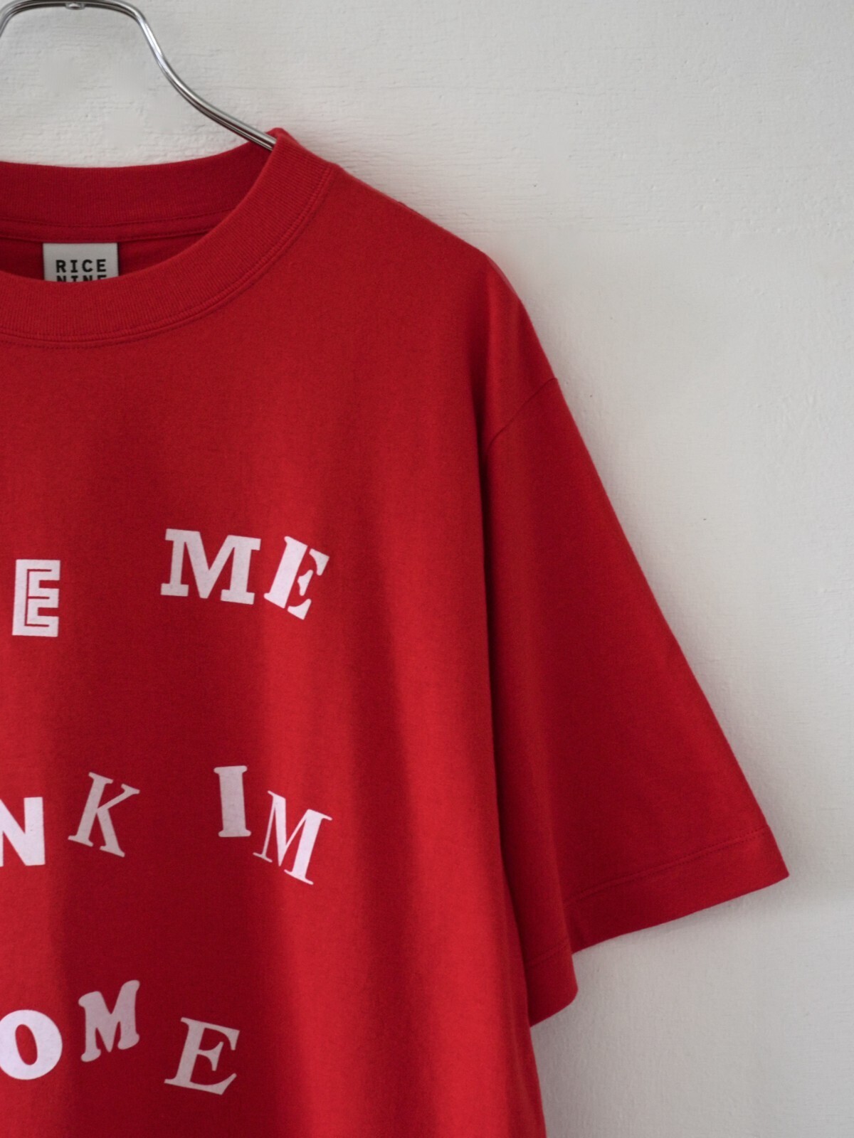 RICE NINE TEN 男裝 Drunkard Flocky Print Tee 圖片4