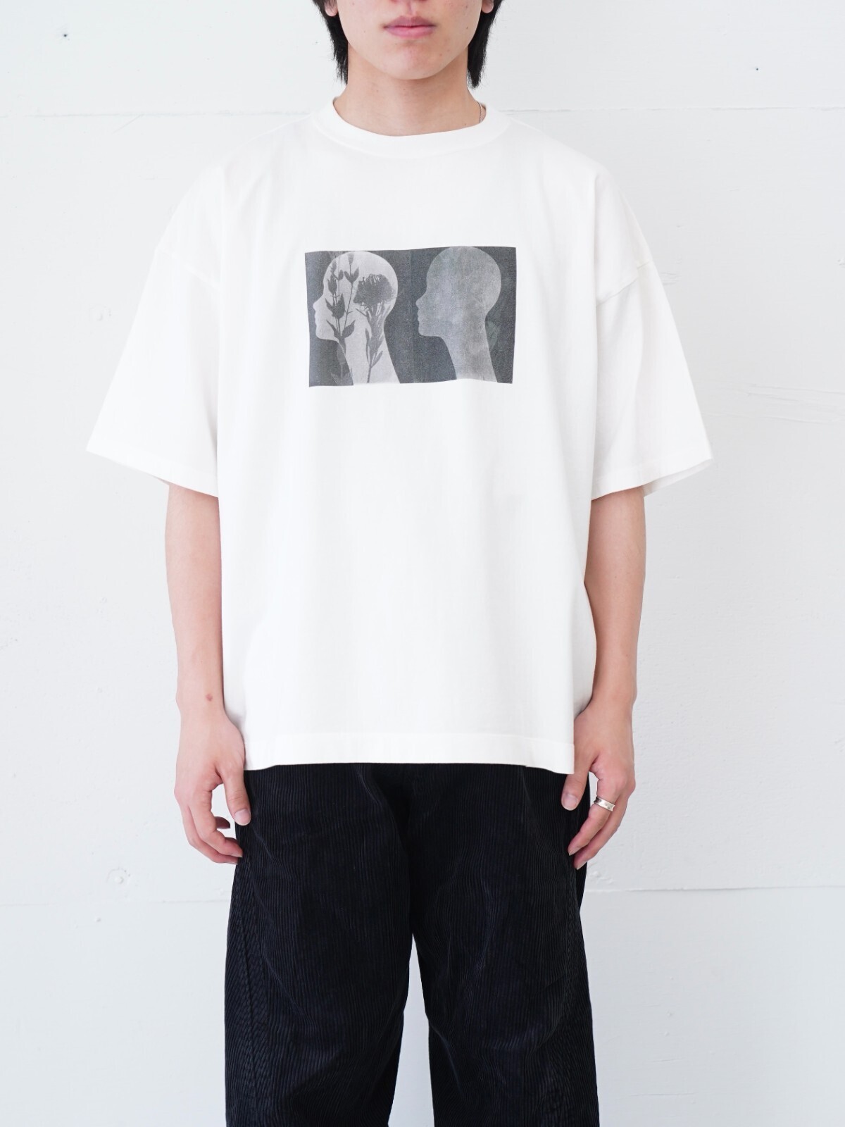 YOKE 남성 Photogram Printed T-shirt 이미지1