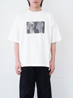 YOKE 남성 Photogram Printed T-shirt 이미지1