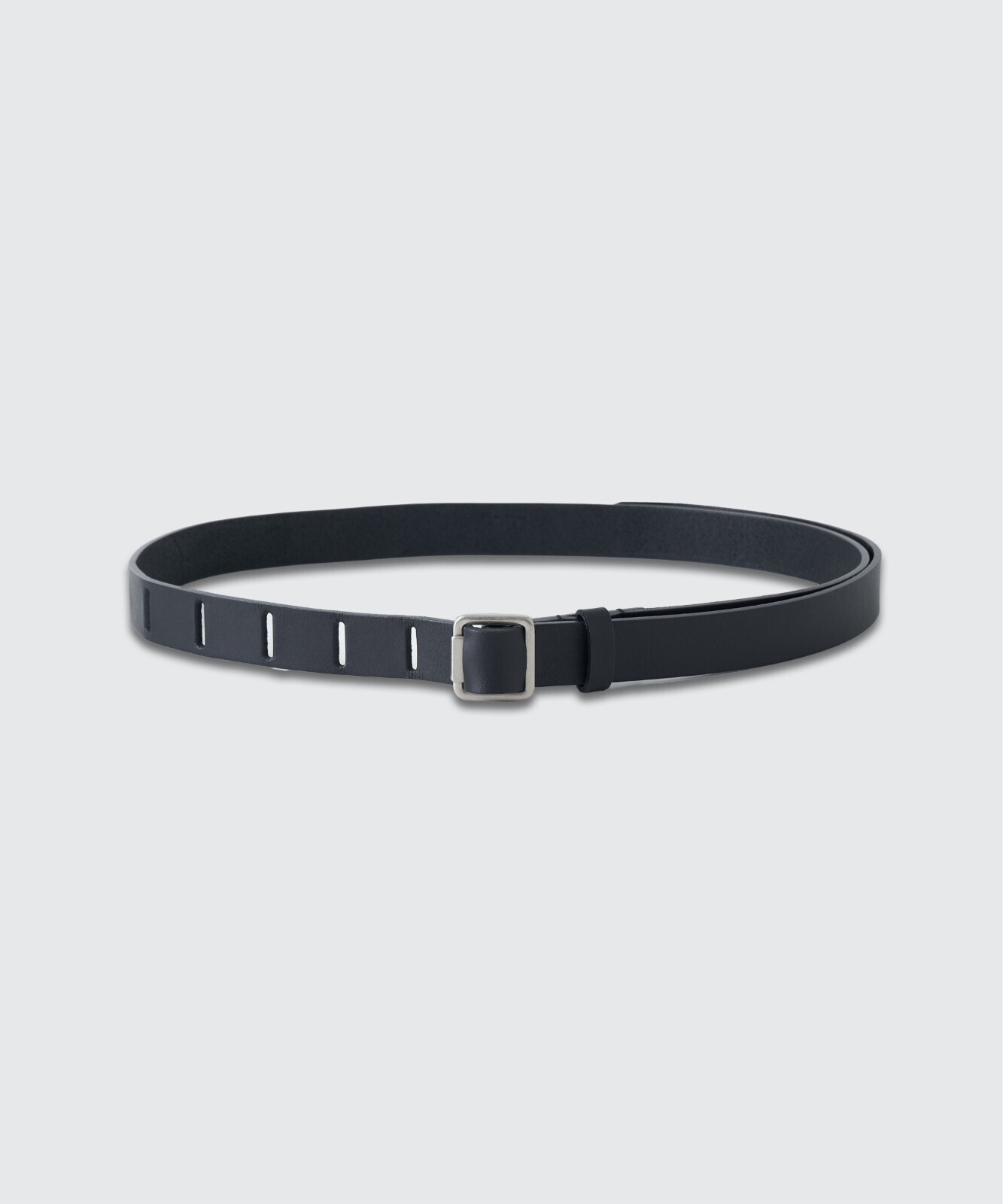 YOKE WOMENS & MENS Nallow Leather Belt IMAGE1