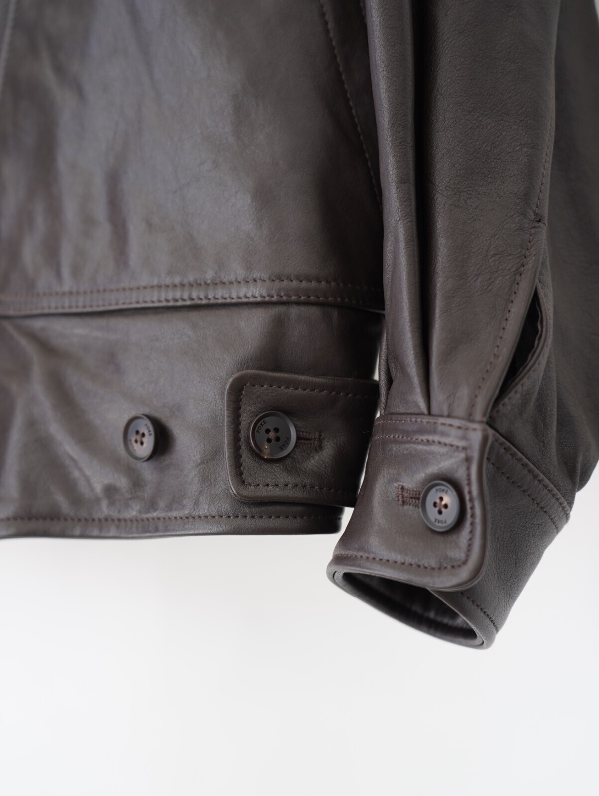 YOKE WOMENS & MENS Leather Flight Jacket (25AW) IMAGE25