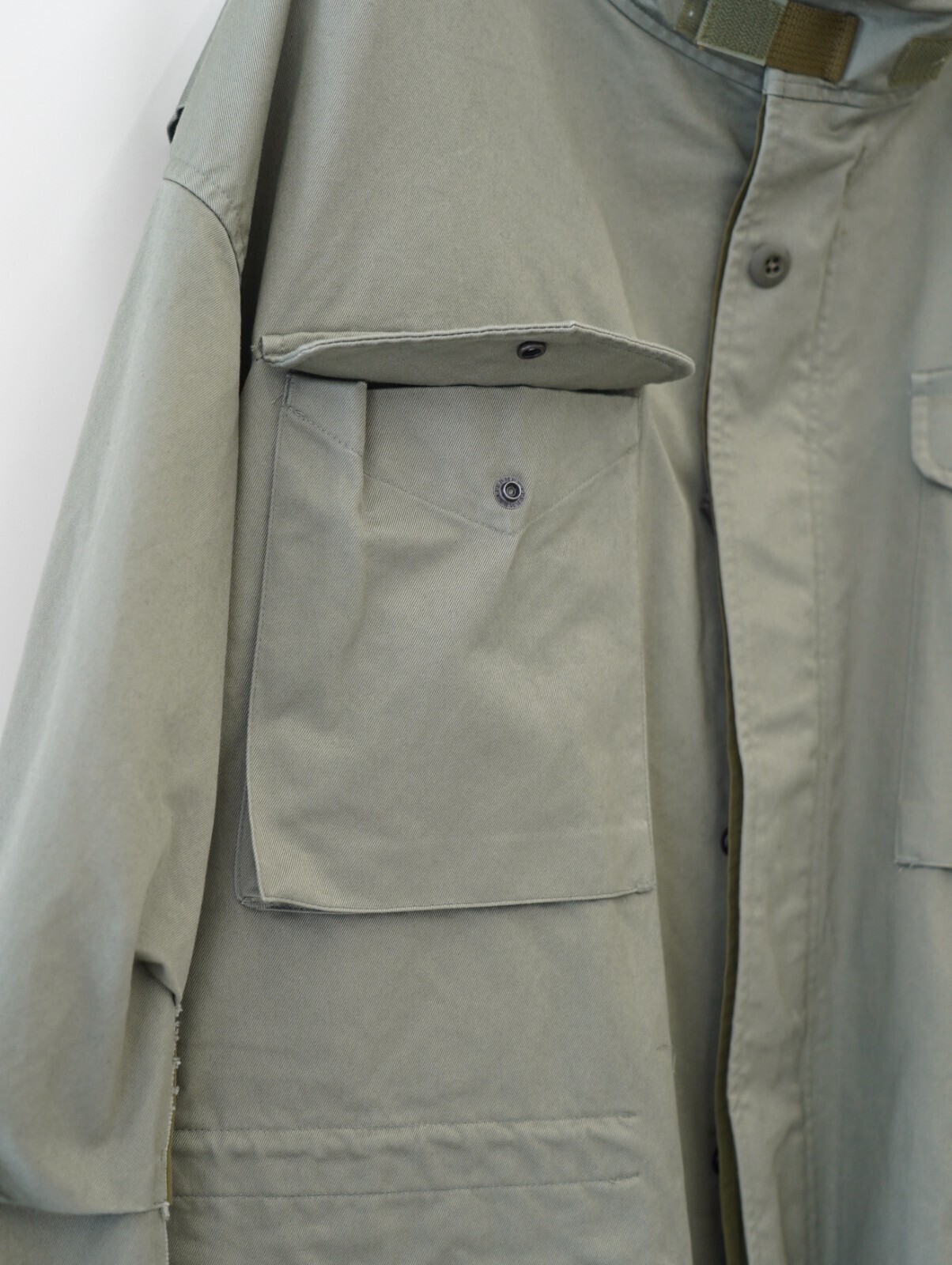 YOKE MENS Connected Military Coat IMAGE14