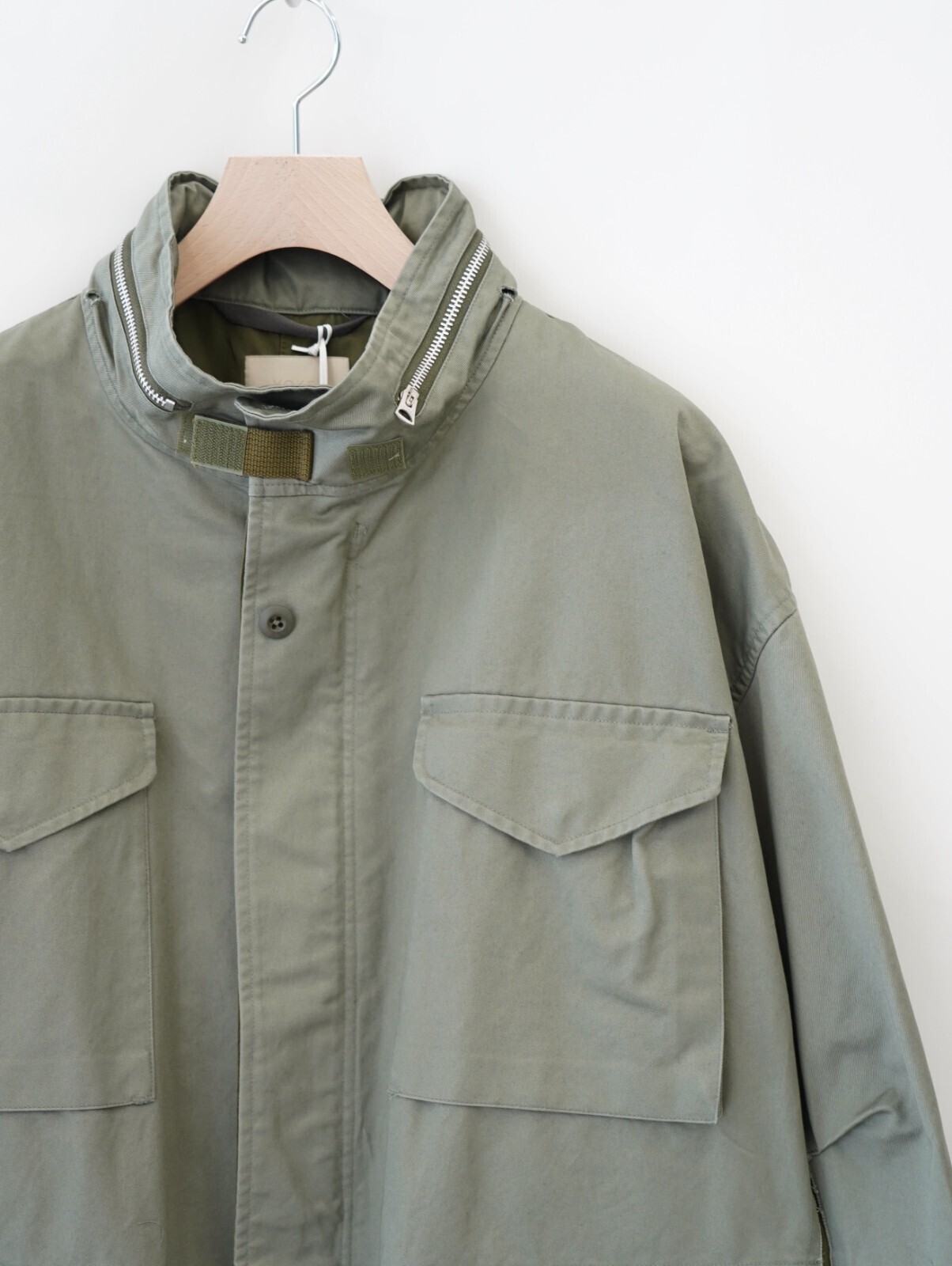 YOKE MENS Connected Military Coat IMAGE9
