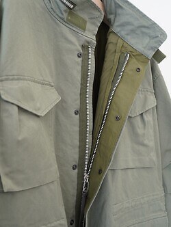 YOKE 男裝 Connected Military Coat 圖片12