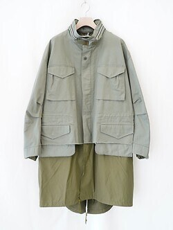 YOKE 男裝 Connected Military Coat 圖片6