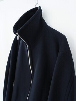 YOKE 男裝 Melton Stand Collar Zip Blouson 圖片9