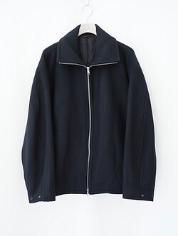 YOKE 男裝 Melton Stand Collar Zip Blouson 圖片6