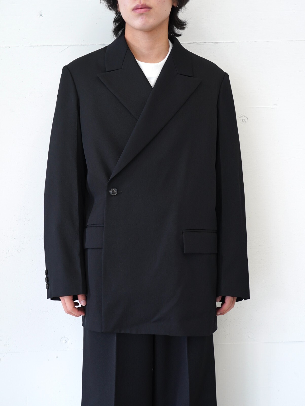 YOKE MENS Double Breasted Jacket IMAGE4