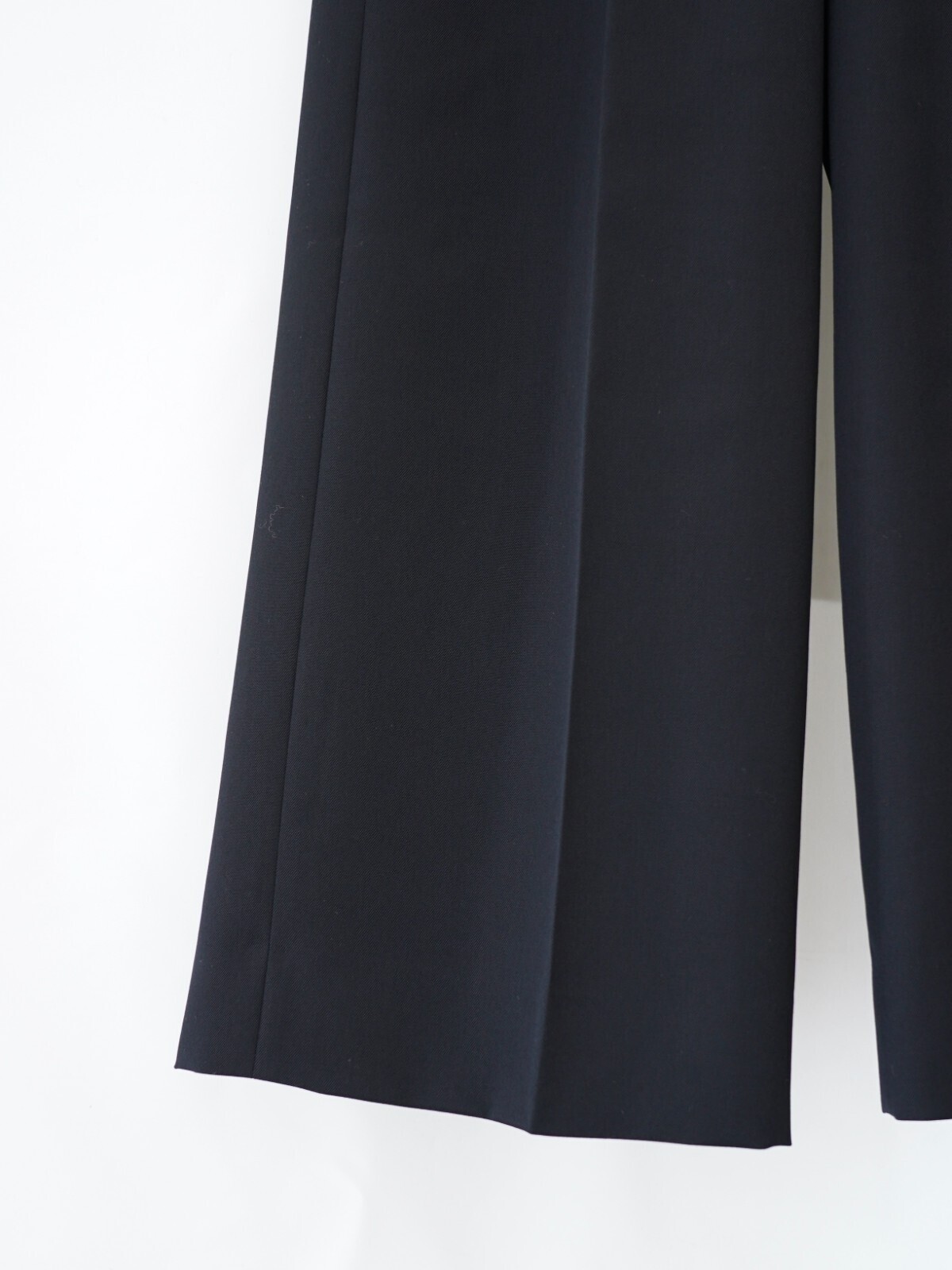 YOKE MENS 3pleated Wide-leg Trousers IMAGE9